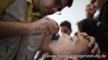 WHO: Bislang 187.000 Kinder in Gaza gegen Polio geimpft