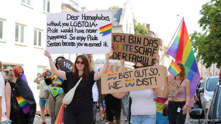 Hunderte Menschen bei Pride-Demo in Kaufbeuren – Statement für ein buntes Allgäu
