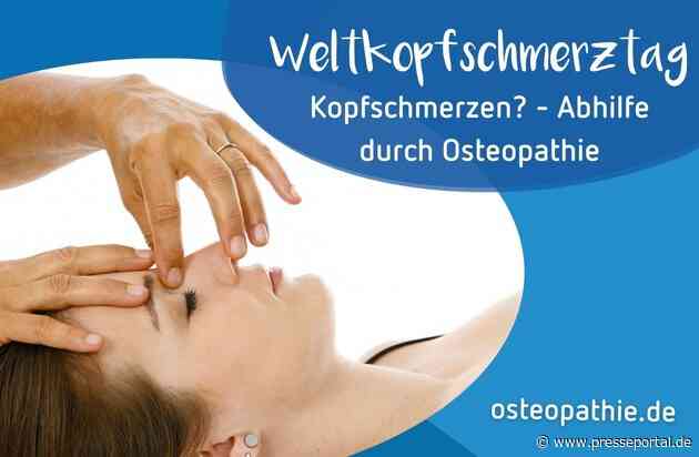 Osteopathie: In besten Händen bei Kopfschmerzen / Verband der Osteopathen Deutschland (VOD) e.V. zum Weltkopfschmerztag 2024