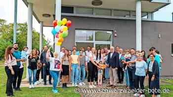 Im Turm auf dem Wolfsberg: Nagolds neue    Kita liegt    mitten im Gewerbepark