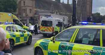 Major central London road closed after 'serious' cyclist and lorry crash