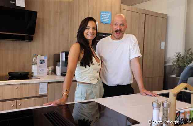 Startschuss der Midea Truck Roadshow: Midea feierte große Housewarming Party mit Star-Gast Amira Aly - und die schwärmt von gleich zwei neuen Mitbewohnern