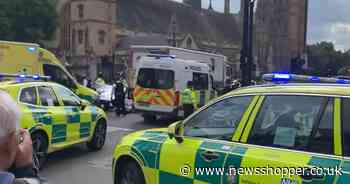 Major central London road closed after 'serious' cyclist and lorry crash