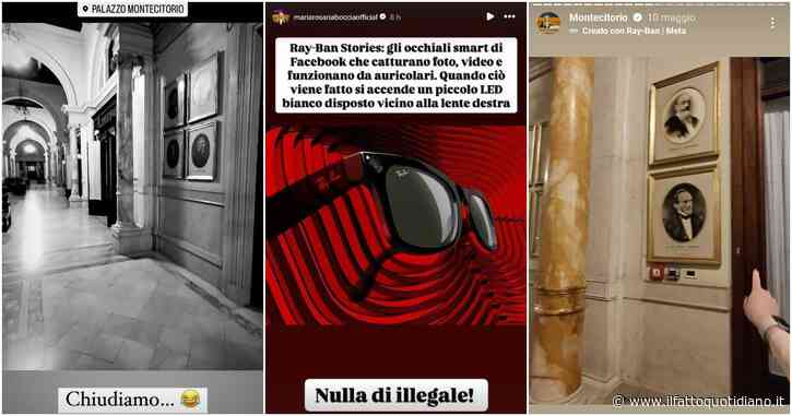 I video di Boccia in giro per Montecitorio con gli occhiali-telecamera: indaga il comitato per la sicurezza della Camera