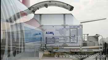 UBS stuft die Aktie ab: ASML-Aktie im Korrekturmodus: Mehr Risiken als Chancen