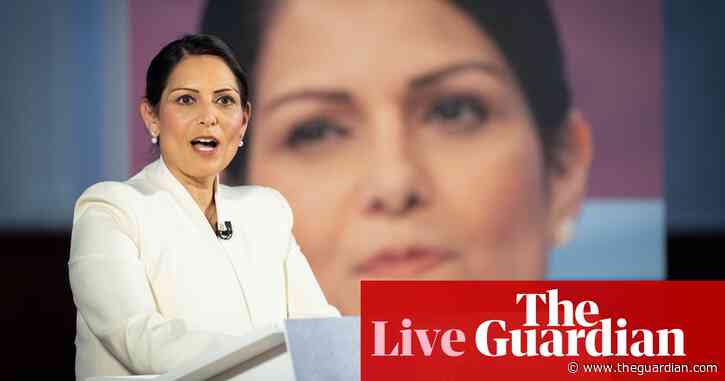 Priti Patel repeats call for Tory members to have more say in running party after defeat in leadership race – UK politics live