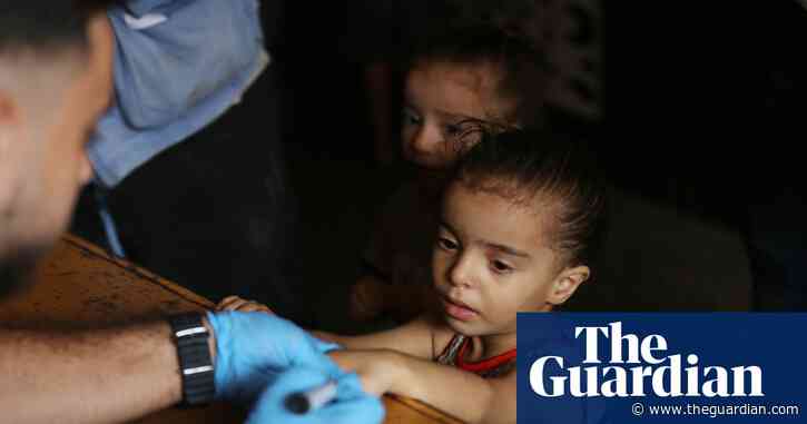 UN’s Gaza polio vaccination campaign reaches 189,000 children in first phase