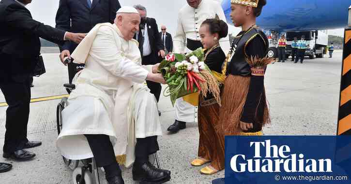 Pope arrives in Indonesia, the first stop on longest tour of his papacy