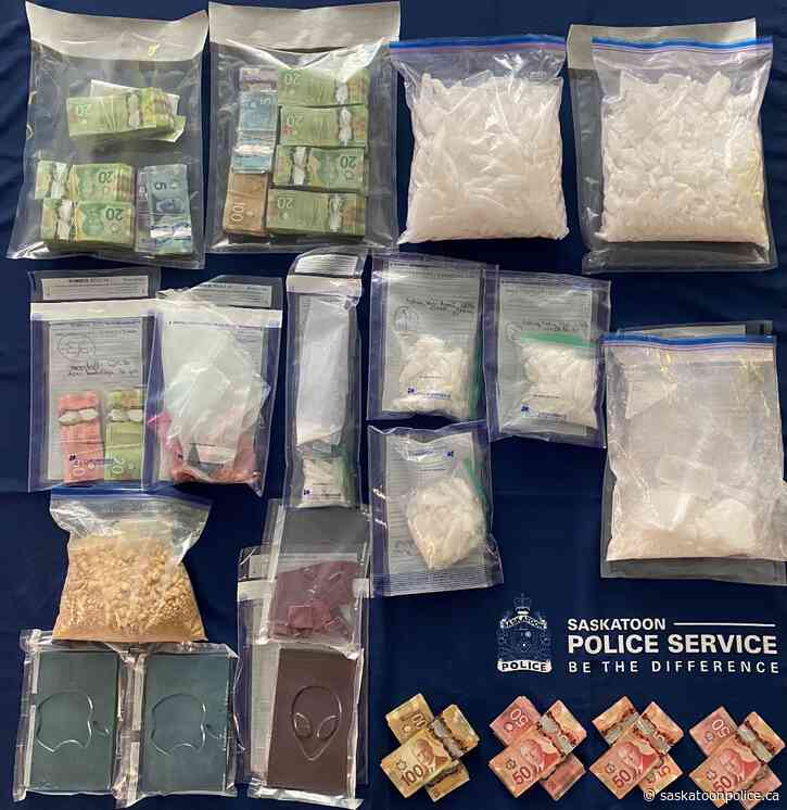 Arrests - Drug Trafficking Investigation - 1800 Block of Idylwyld Drive North