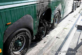 Reifenbrand endet glimpflich