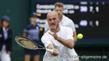 Augsburger Tennisprofi Constantin Frantzen: Nur ein Kurzeinsatz bei den US Open