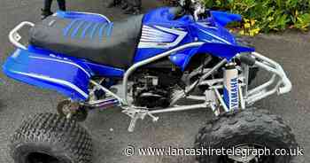 'Illegal' quad bike seized after complaints from residents
