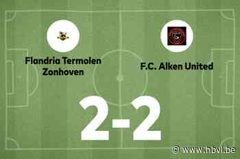 Gelijkspel voor Termolen thuis tegen Alken United