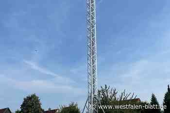 Dritter mobiler Funkmast in Werther