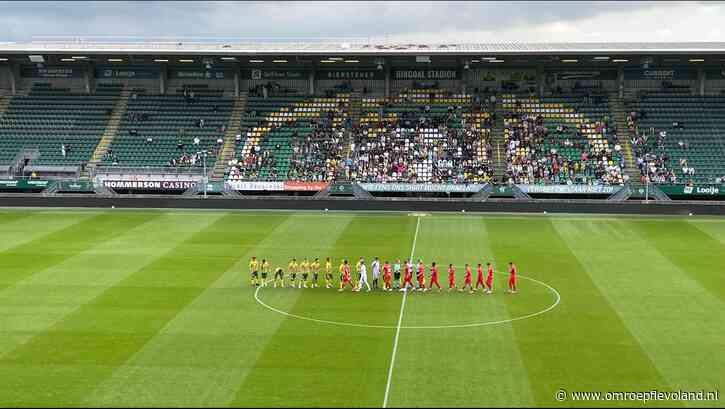Almere - Almere City verliest oefenduel van ADO Den Haag