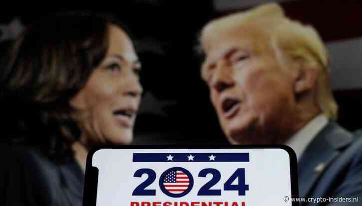 Wie wint de cryptoharten? Strijd barst los tussen Trump en Harris