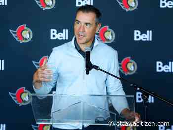 GARRIOCH: Steve Staios is confident in the changes he's made to Ottawa Senators roster