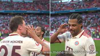 Szene von Müller und Gnabry wird Markus Söder überhaupt nicht gefallen