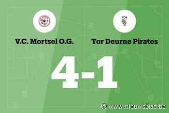 Overduidelijke overwinning voor Mortsel OG B tegen TOR Deurne Pirates B