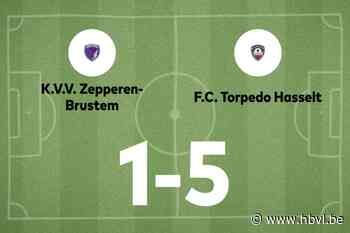 Torpedo Hasselt B wint spektakelwedstrijd van Zepperen-Brustem B