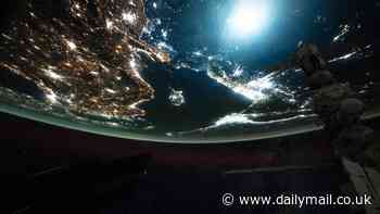 NASA astronaut spots mysterious bright green flash while on the ISS