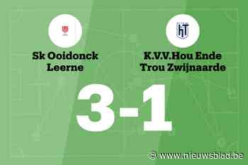 SK Ooidonck Leerne boekt overtuigende zege op HT Zwijnaarde B