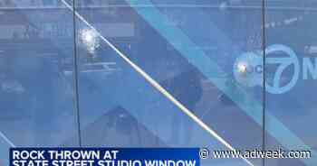 Police Looking for Man Who Threw Rock at WLS Studio Window