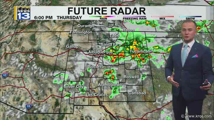 Storm chances return Thursday with gusty winds