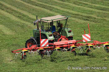 Betrunken mit dem Traktor zur Arbeit