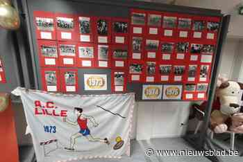 AC Lille viert 50-jarig bestaan met unieke expo in clublokaal