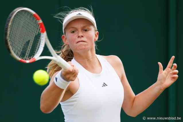 Jeline Vandromme op US Open Juniors out in enkel maar door in dubbel