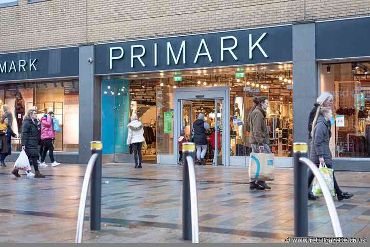 Primark UK sales dip as poor weather hits footfall