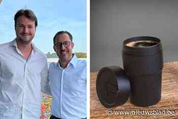 Koffiegruis van Gentse studenten wordt omgetoverd tot koffiebekers: start-up slaat handen in elkaar met HoGent