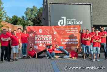 Unizo en Jakkedoe pakken uit met drie dagen muziek tijdens Desselgemse Foore Feesten