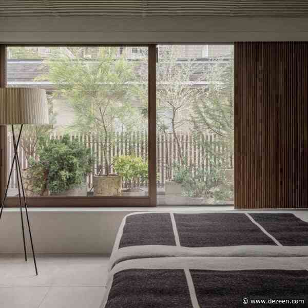 Wooden louvres create "subtle seclusion" at Tokyo house by Keiji Ashizawa Design
