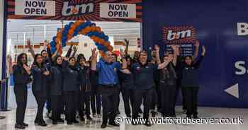 Look inside Watford's new B&M as ribbon cut this morning