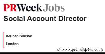 Reuben Sinclair: Social Account Director