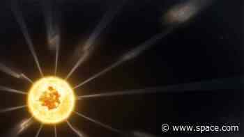 Lucky alignment of 2 spacecraft reveals how solar wind gets a magnetic push