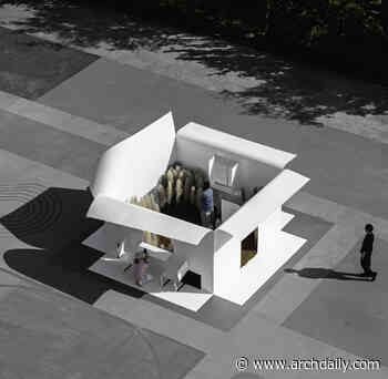 Paper space : A folded hometown / Immediacy Design and Research Office