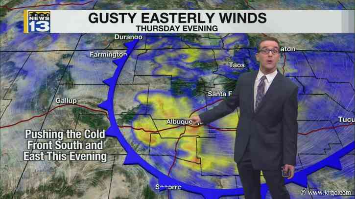 Some rain & breezier weather ahead for New Mexico