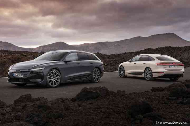 Prijzen Audi A6 e-tron bekend: meteen als heftige S6