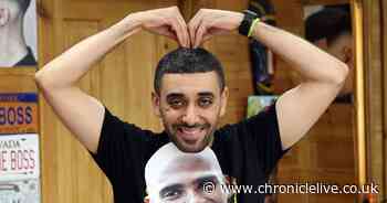 Jarrow Barber Mo Jarra to take on Great North Run for first time wearing mask of running legend