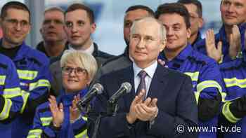 Auf Lagerschiff statt zu Kunden: Putin wird das Flüssiggas aus seinem Prestigeprojekt nicht los