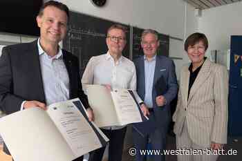 Zehntklässler der Hauptschule Hövelhof lernen donnerstags im Betrieb