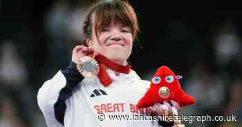 ‘Weight’ is over as Olivia’s medal joy is a family affair