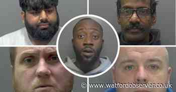 Six offenders from around Watford jailed for multiple years in 2024