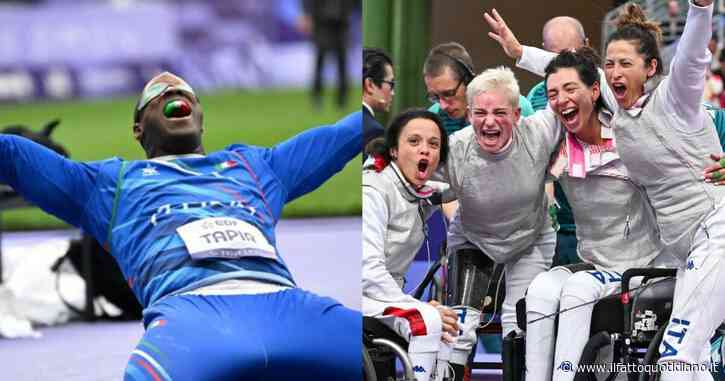 Paralimpiadi, non solo Oney Tapia: tris di ori per l’Italia. Argento nel salto in lungo femminile, bronzo nel ciclismo e nel fioretto