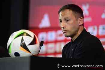 Domenico Tedesco over de Nations League: "Mijn taak is om de juiste spelers op de juiste plaats te zetten"