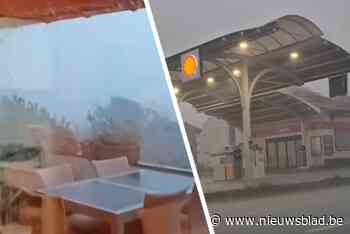 Onweer houdt lelijk huis in Durbuy en op andere plaatsen in ons land