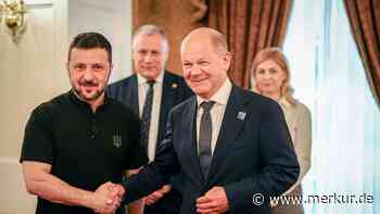 Scholz trifft Selenskyj am Freitag in Frankfurt am Main